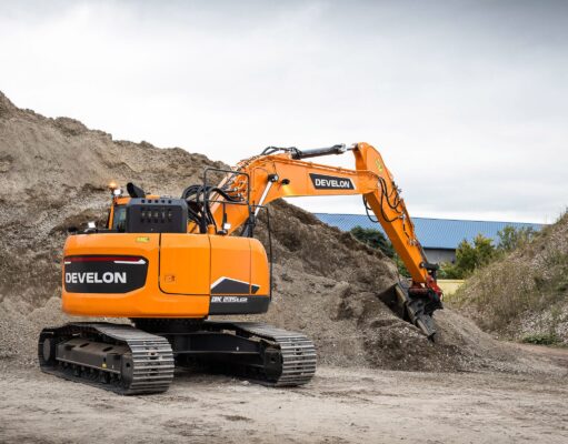Develon maskiner: Til bygge- og anlægsprojekter